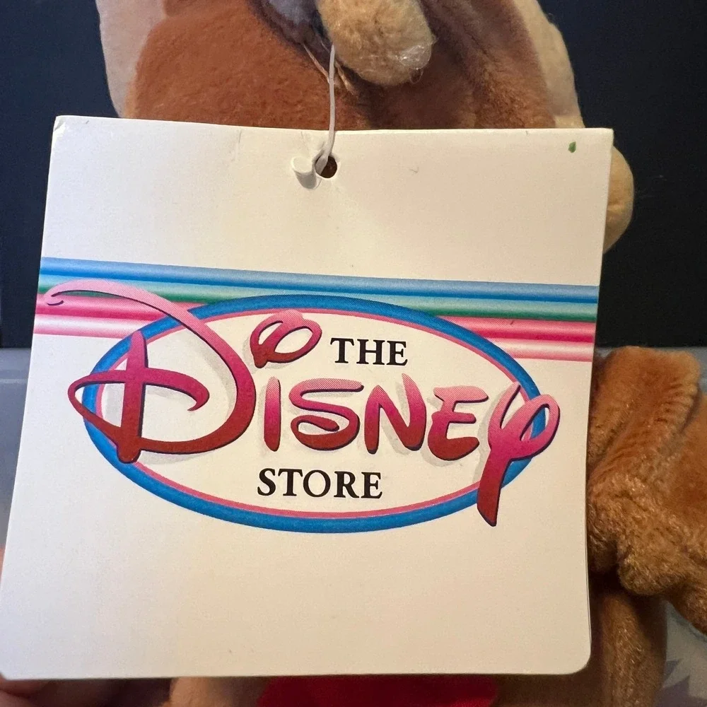 Disney‎ Store Reindeer Pooh Mini Bean Bag Plush 1999 Exclusive Winnie the Pooh